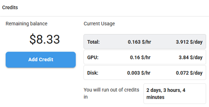 Solde avec instance